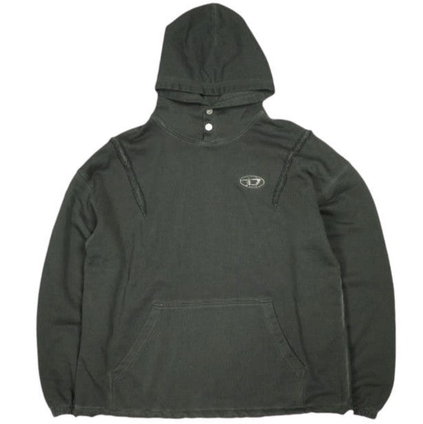ディーゼル S THUG HOODIE コットン スウェットプルオーバー
