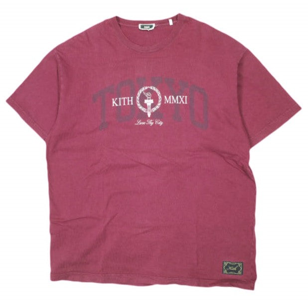 キスニューヨークシティ TOKYO TEE コットン Tシャツ 東京店限定