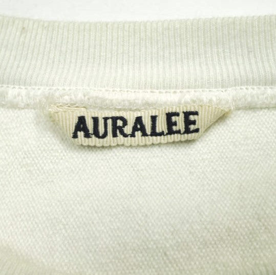 オーラリー Super Milled Sweat Cut-Off P/O プルオーバー
