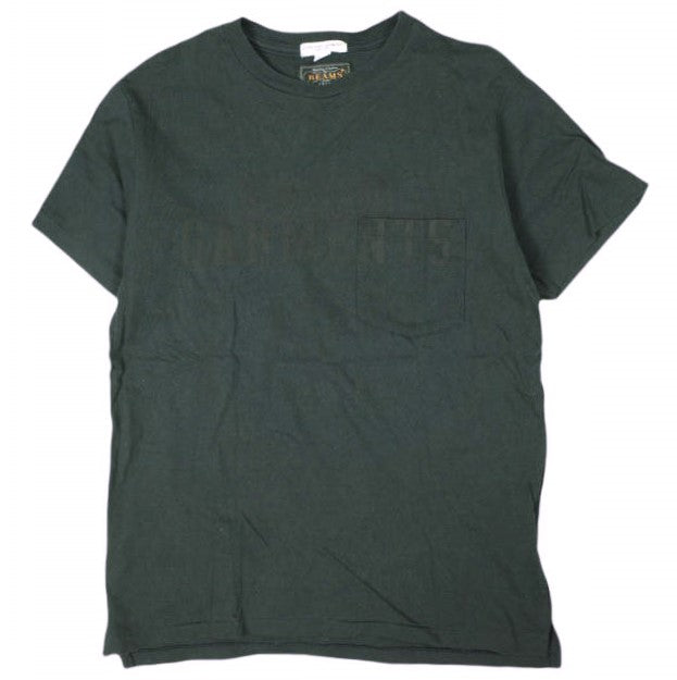 エンジニアードガーメンツビームスプラス プリンテッドクロスクルーネックTシャツ 限定