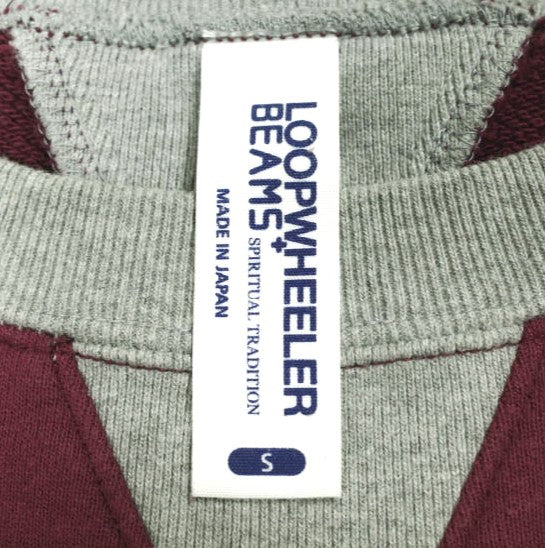 ループウィラー Beams Plus アスレチックコットンスウェットシャツ