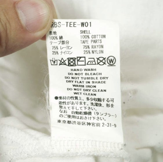 ファセッタズム×レイビームス コットン長袖Tシャツ