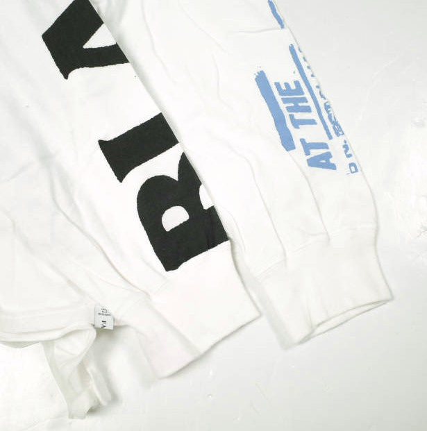 ファセッタズム×レイビームス コットン長袖Tシャツ