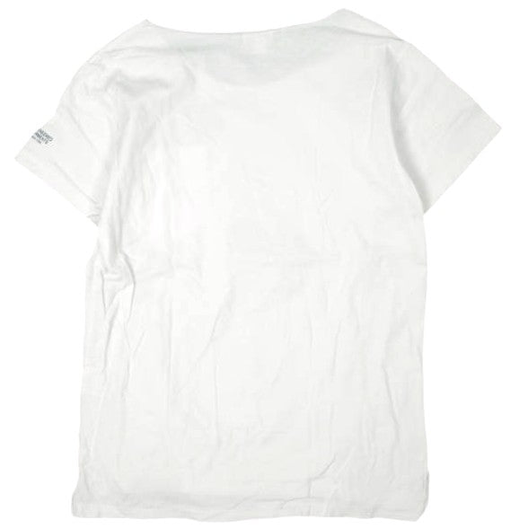 エフダブリューケーエンジニアードガーメンツ Printed Cut Off Neck コットントップス