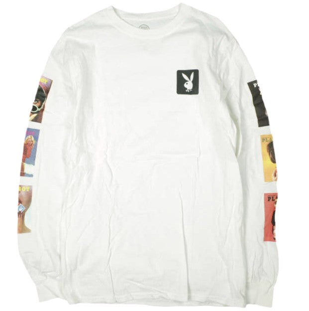 GOOD WORTH & CO.×PLAYBOY コットンロングスリーブTシャツ