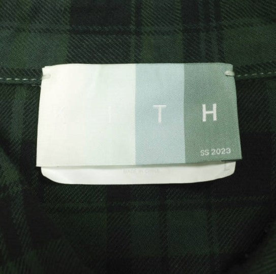 キスニューヨークシティ Patchwork Berkeley Buttondown Shirt コットンシャツ