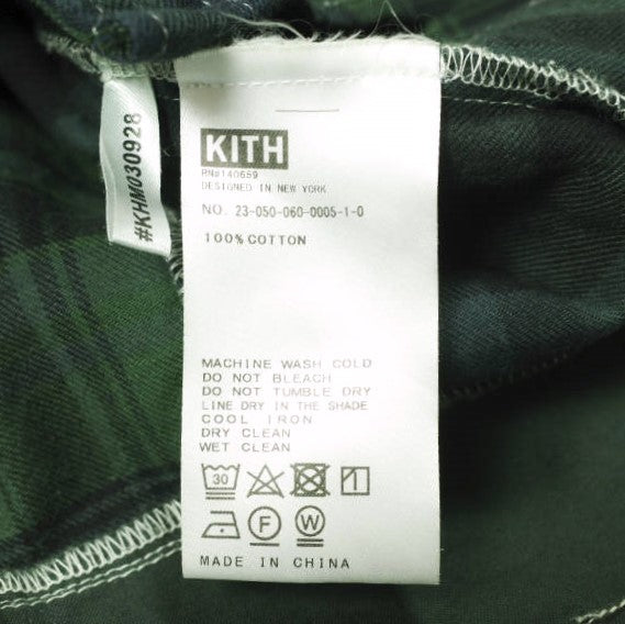 キスニューヨークシティ Patchwork Berkeley Buttondown Shirt コットンシャツ