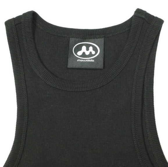モワローラ SWEAT TANK リブコットンタンクトップ