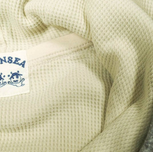 サンシー Broken 3way 2tone hooded parka スウェットパーカー