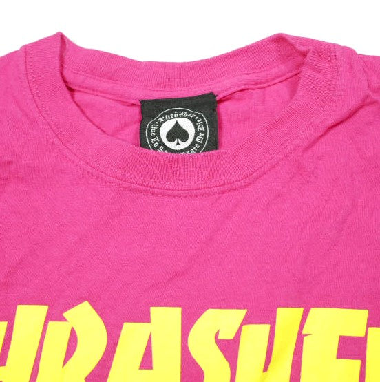 スラッシャー MAGAZINE LOGO コットンTシャツ