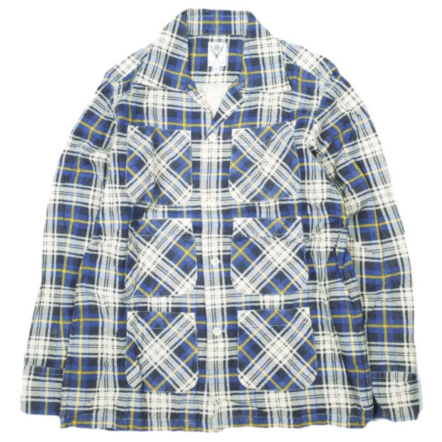 サウスツーウェストエイト 6 POCKET SHIRT COTTON フランネルシャツ
