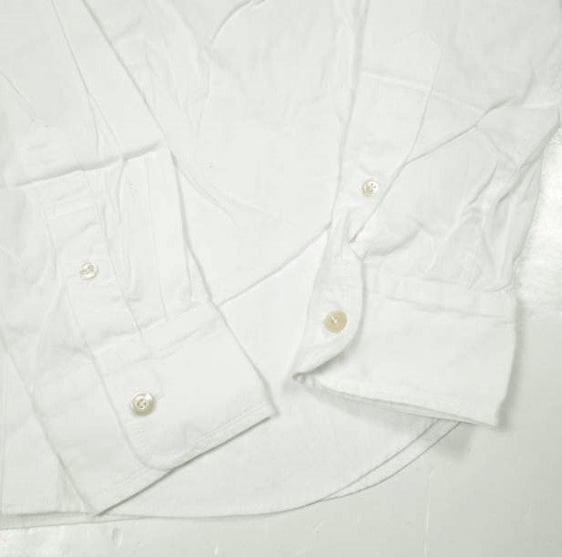 エィス Ribbon tape shirt コットンシャツ