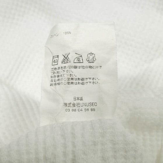 アンユーズド コットンサーマルタンクトップ