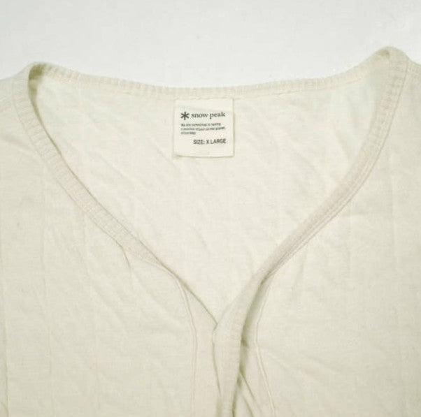 スノーピーク Natural Warm Stretch 中綿カーディガンジャケット