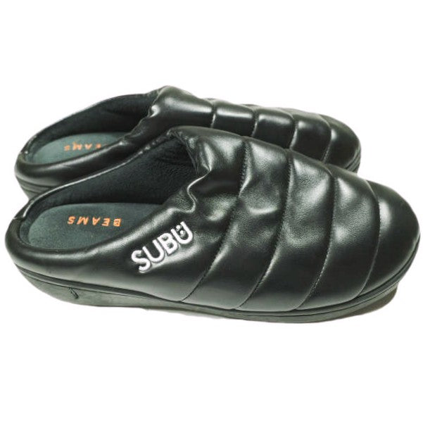 SUBU × BEAMS 合成皮革サンダル