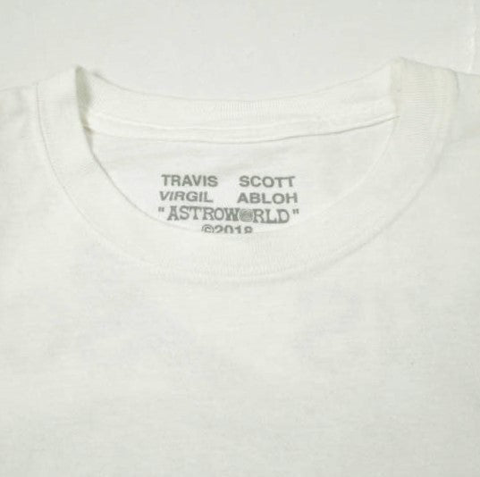 トラヴィススコット Astroworld Virgil Abloh コットンTシャツ