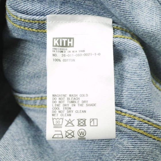 キスニューヨークシティ Kith Denim Adrien Moto Jacket デニムジャケット