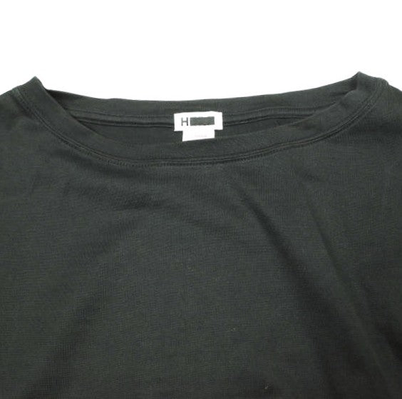 エイチビューティーアンドユース SHINY BOAT NECK PULLOVER コットントップス