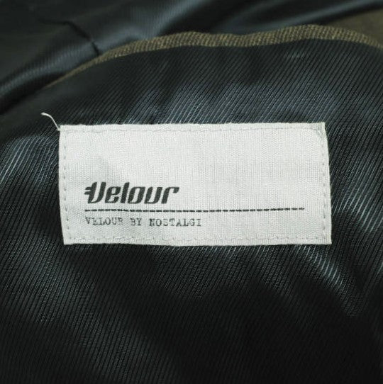 VELOUR BY NOSTALGI ベロアテーラードジャケット