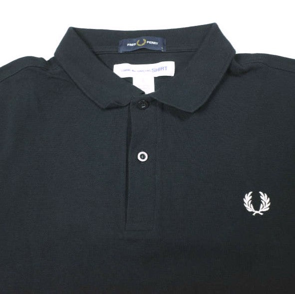 コムデギャルソンシャツ フレッドペリー POLO SHIRT FREEDOM is ENERGY コットン シャツ 限定