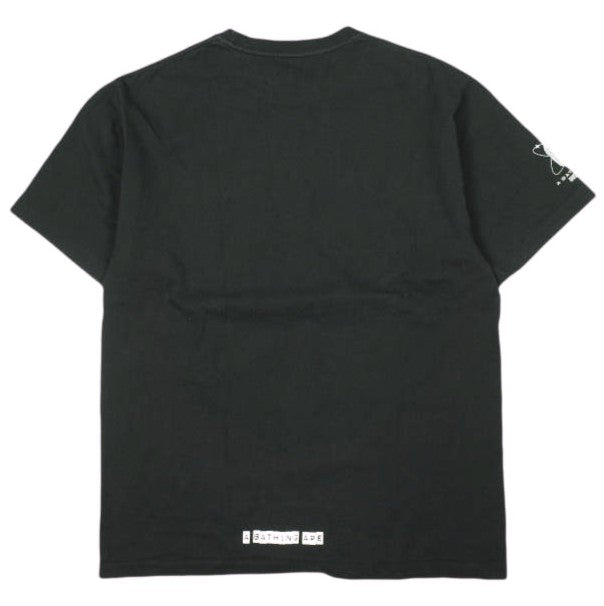 アベイシングエイプ BAPE GALAXY UFO コットンTシャツ