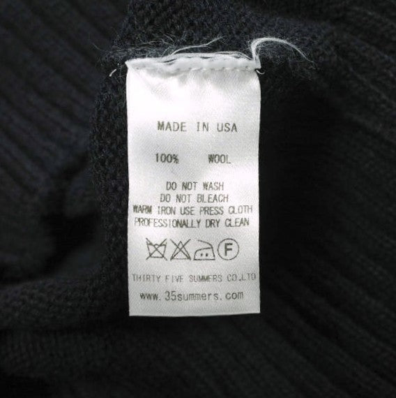 アナトミカ MOC NECK SWEATER ウールニット