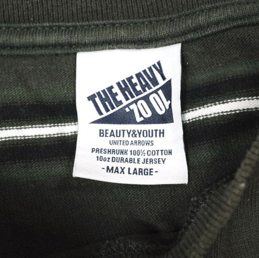 ビューティーアンドユースユナイテッドアローズ THE HEAVY 10oz コットンTシャツ