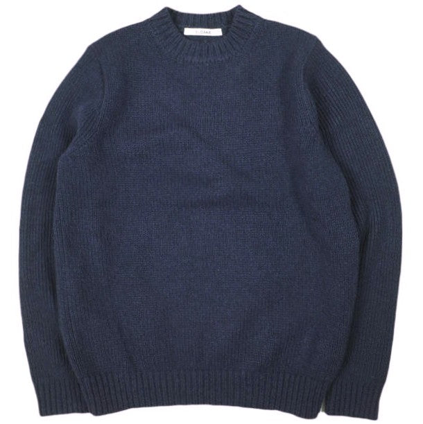 スローン ウールカシミヤクルーネックニット
