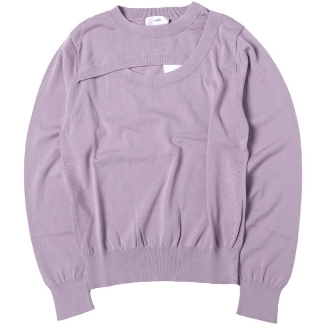 ハイク CREW NECK SWEATER コットンセーター