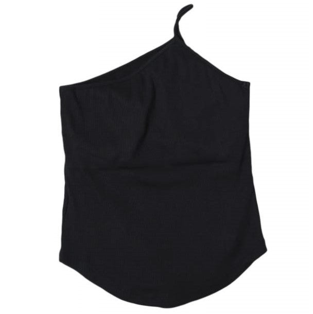 クラネ ONE SHOULDER RIB タンクトップ