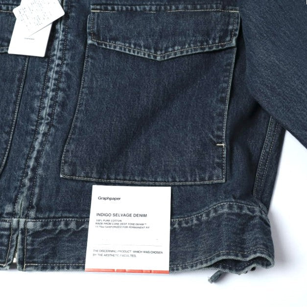 グラフペーパー SELVAGE DENIM ジャケット