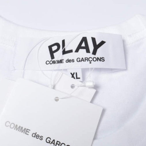 プレイコムデギャルソン ビッグハート コットン長袖Tシャツ