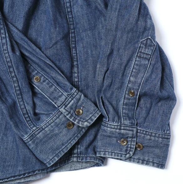キイト BIG DENIM SHIRT デニムシャツ