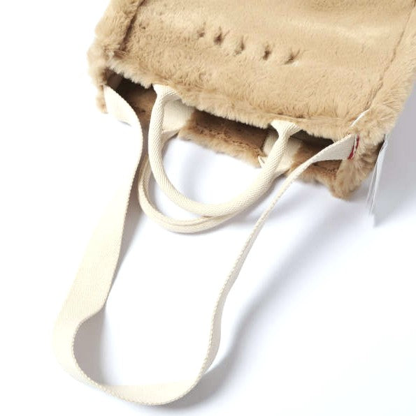 マルニ FAUX FUR BASKET SHOPPER フェイクファー ハンドバッグ