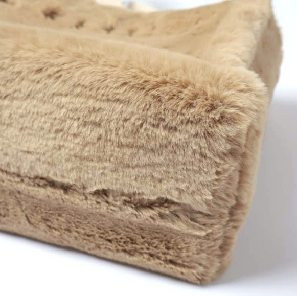 マルニ FAUX FUR BASKET SHOPPER フェイクファー ハンドバッグ
