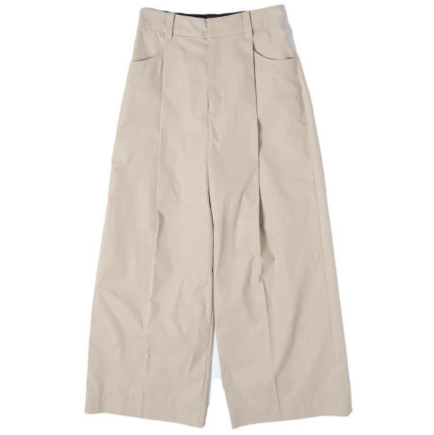 シーレット Tuck Wide ポリエステルパンツ