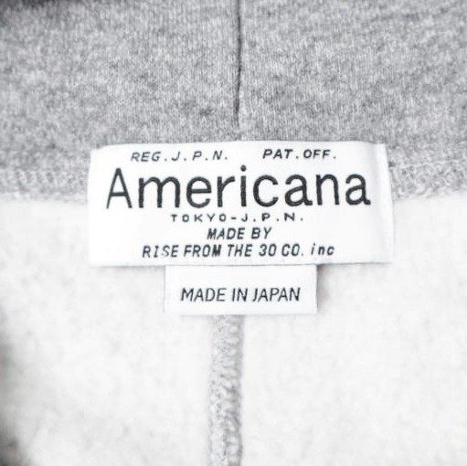 アメリカーナ WIDE FULLZIP HOODIE パーカー