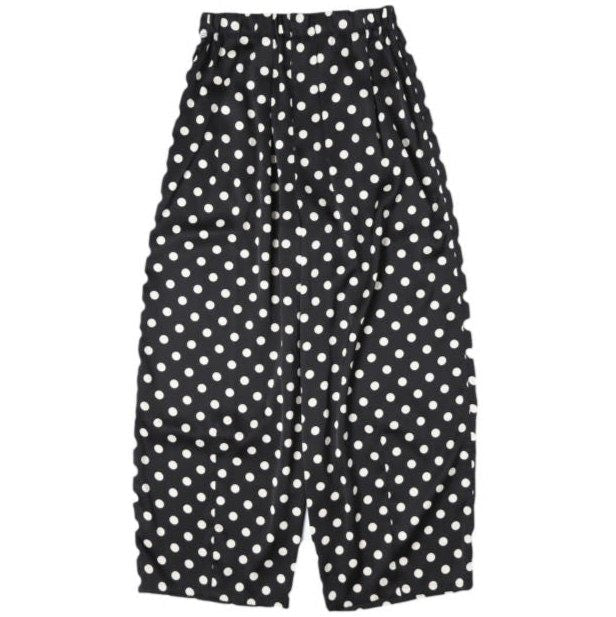 シーレット Dot Tuck Gather Curve ポリエステルパンツ