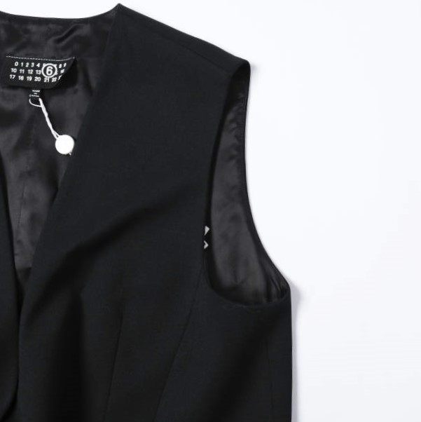 エムエムシックスメゾンマルジェラ Tailored wool ドレス