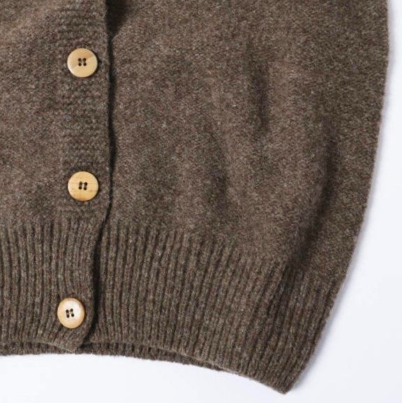 ベースレンジ TIER CARDIGAN アルルメリノウールカーディガン