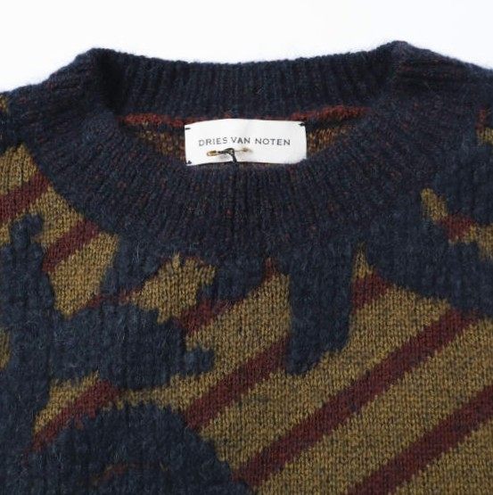 ドリスヴァンノッテン TELA 2725 W.K.SWEATER ウールアルパカセーター