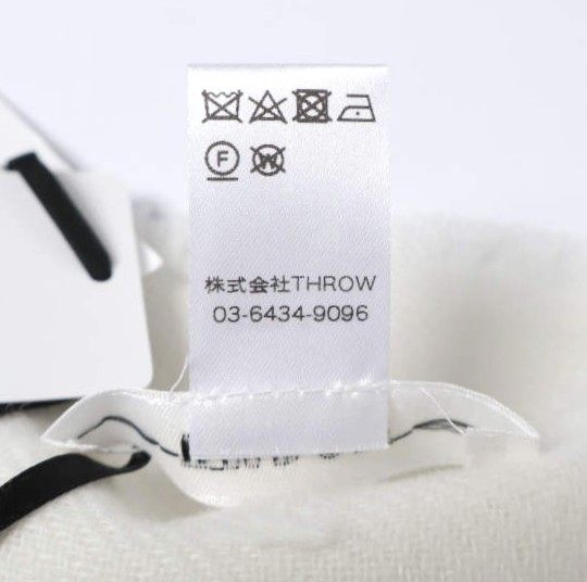 THROW ELENA W C Boucle Dot ウールカシミヤストール