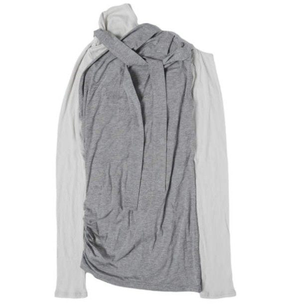 プランクプロジェクト One Shoulder Layered Top カットソー