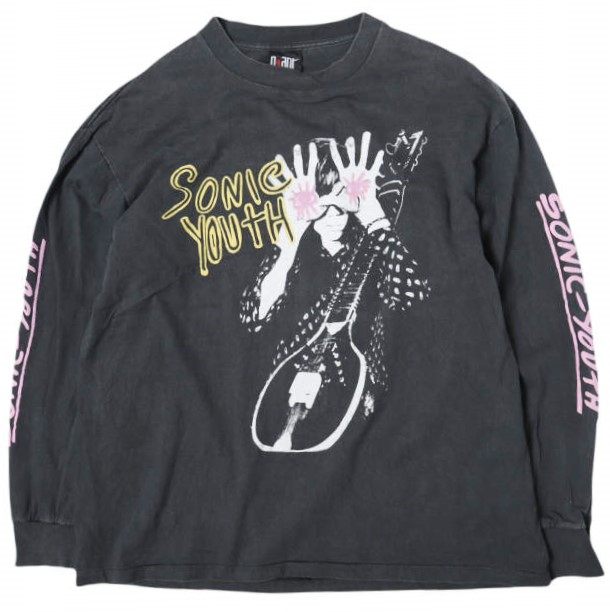 ソニックユース Starpower コットン長袖Tシャツ
