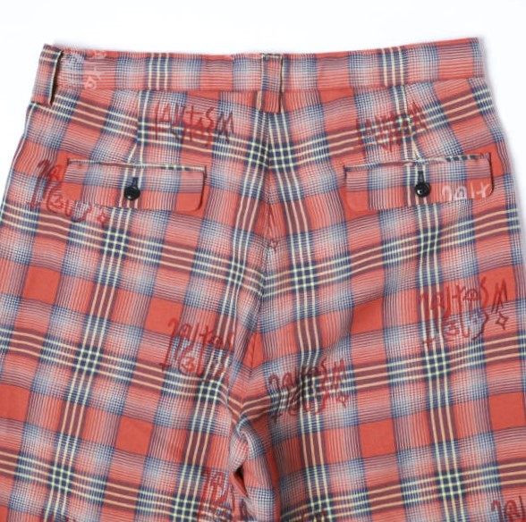 ファセッタズム ORIGINAL TRANSPARENT CHECK SHORTS ショートパンツ
