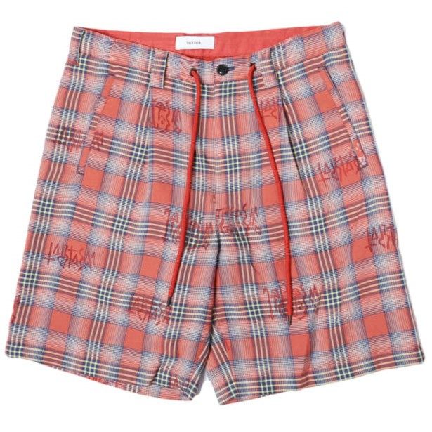 ファセッタズム ORIGINAL TRANSPARENT CHECK SHORTS ショートパンツ