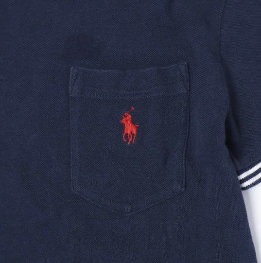 ポロラルフローレン 鹿の子コットンTシャツ