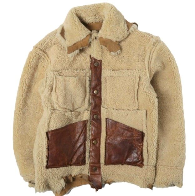 グッドカルマディベロップメント MOUTON TRUCKER JACKET LUKE シープスキンジャケット
