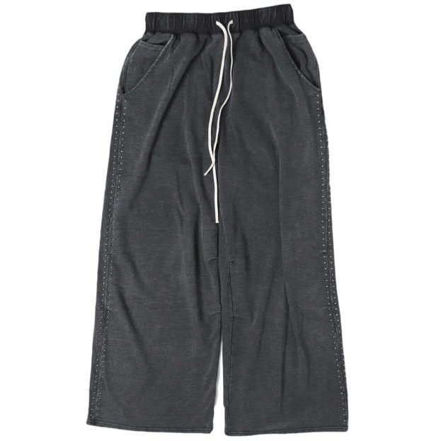ダンケシェーン STUDS SWEAT PANTS 裏毛スウェットパンツ 限定