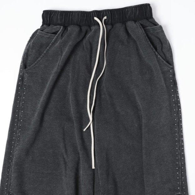 ダンケシェーン STUDS SWEAT PANTS 裏毛スウェットパンツ 限定